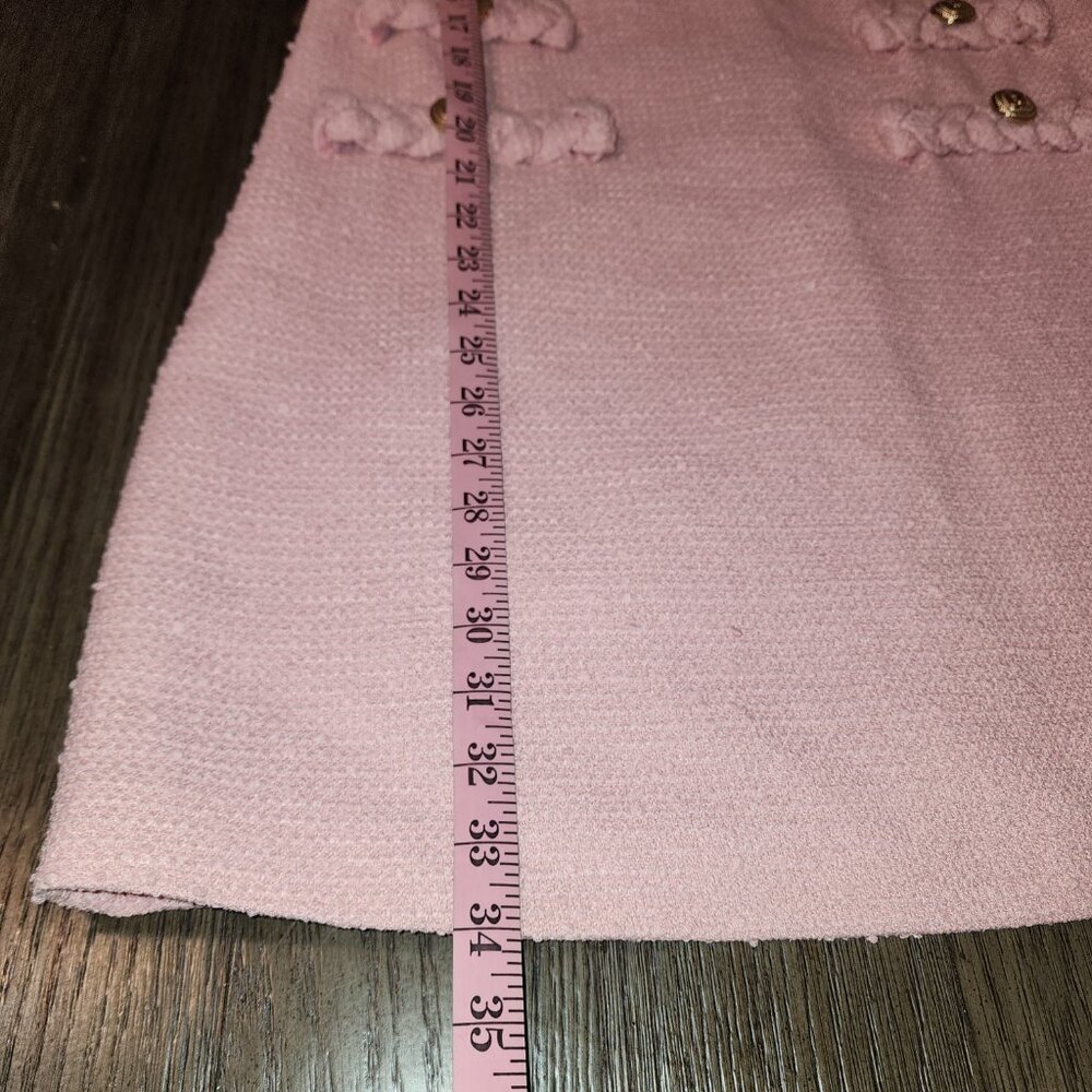 Tuckernuck Blossom Pink Tweed Jackie Dress NWT XS - Picture 6 of 12